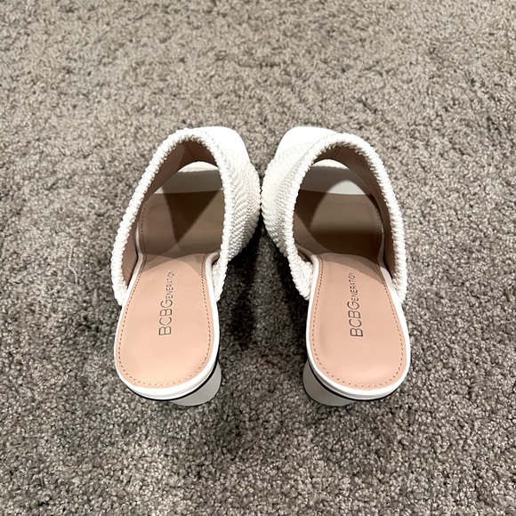 NWOT BCBGeneration Isadora Quilted Mule Chunky Heel - Picture 8 of 8